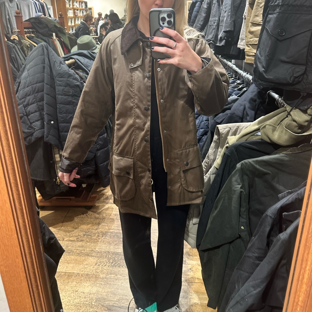 Men’s Barbour Beaufort in Bark Size 36